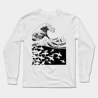 Wave of sharks Long Sleeve T-Shirt